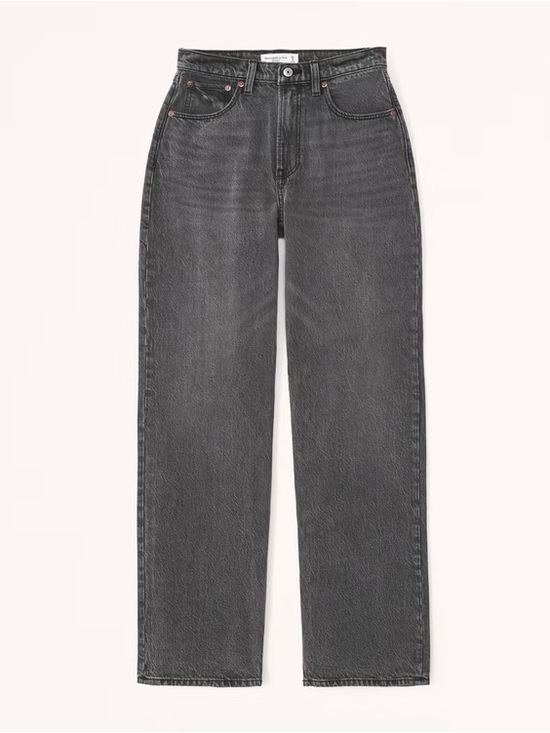 Abercrombie & Fitch Denim - ABERCROMBIE Loose HR Denim